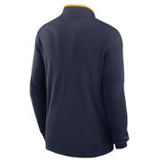 West Virginia Nike Dri-Fit Victory Half Zip Pullover